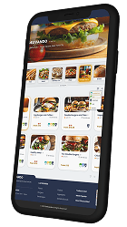 Delivando mobile ordering app