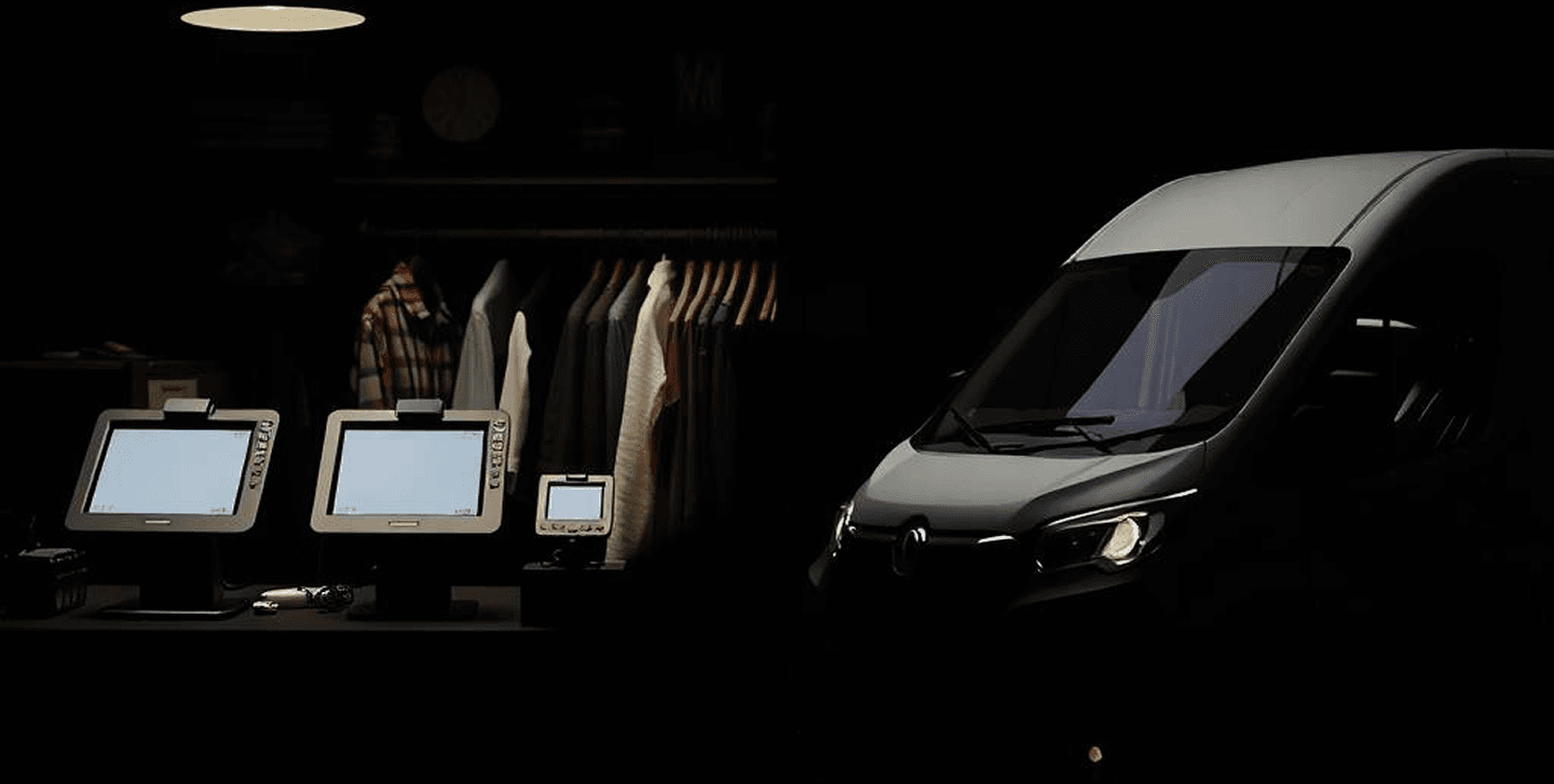 Delivando support for various store types including clothing and delivery services.